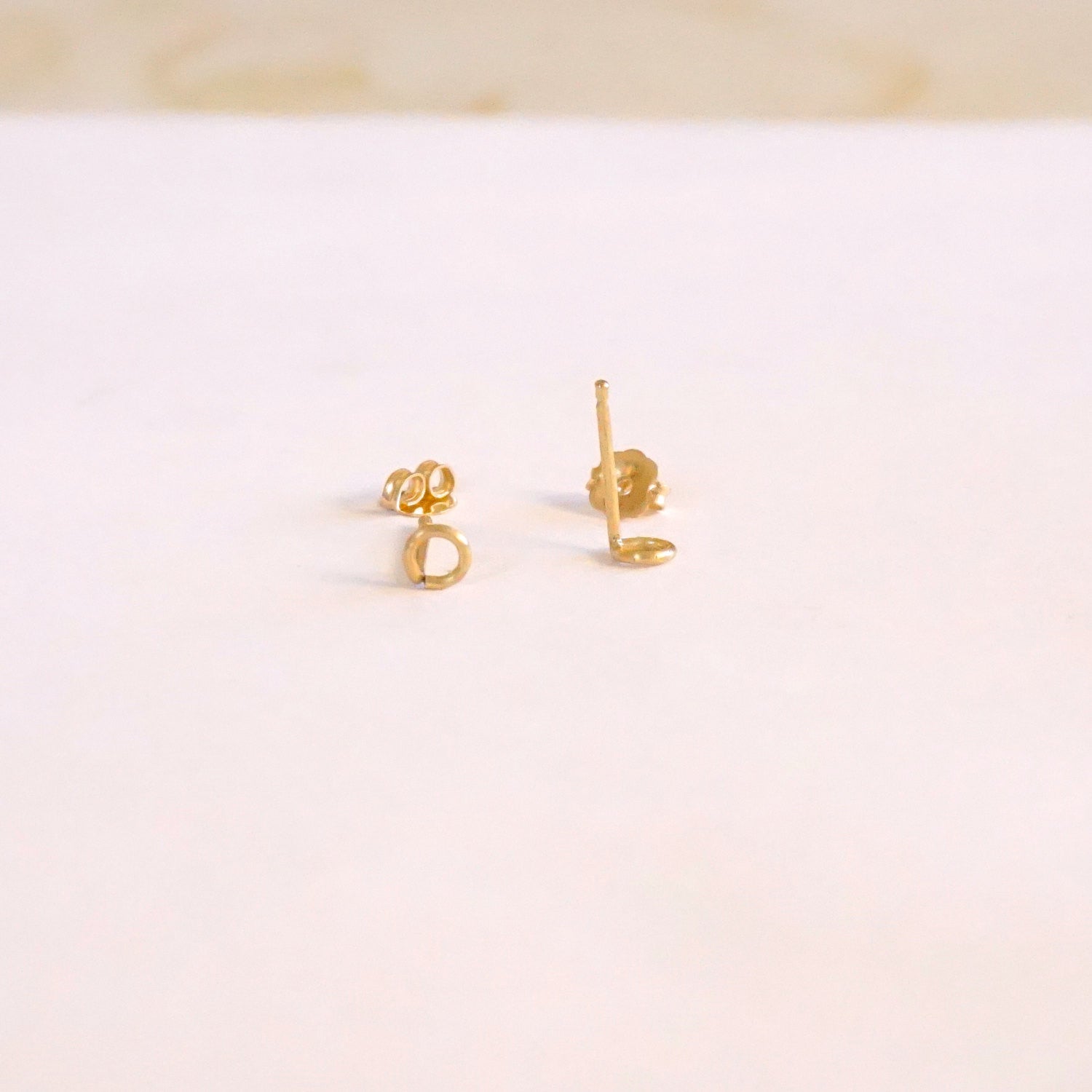 Simple Gold Earring Bali at Rs 14000/pair in Jaipur | ID: 23093200430